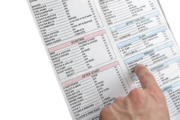 Why do pilots use checklists?