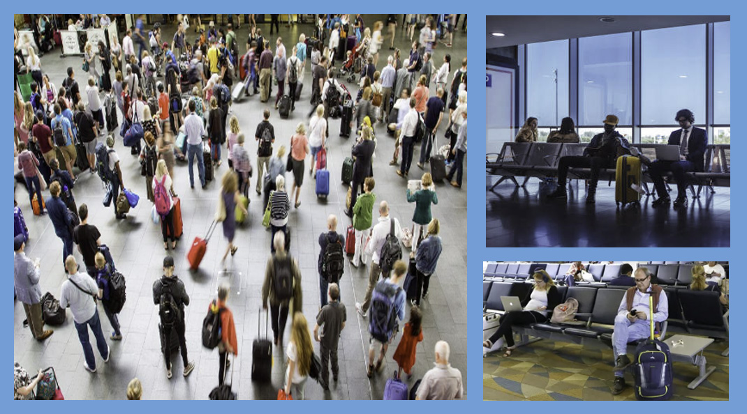 The Unwritten Rules of Airport Waiting Areas